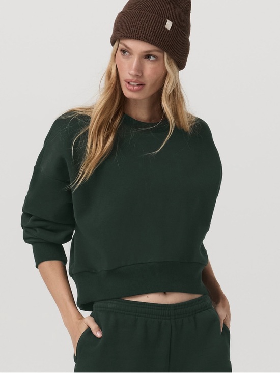 Vuori Tops - Vuori 🌲 Evergreen Restore Mini Crew XS